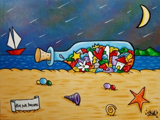skim artista street art colore energia caos armonico pop art